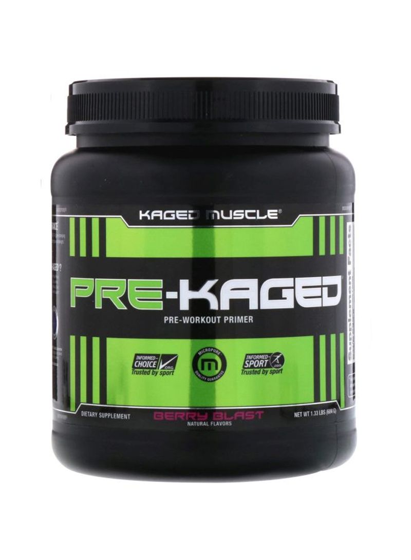 Pre-Kaged Pre-Workout Primer Dietary Supplement