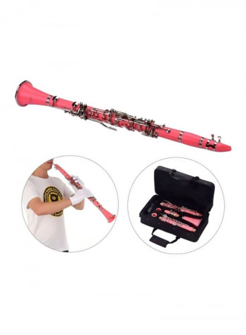 17-Key Bb Clarinet And Woodwind Instrument Set