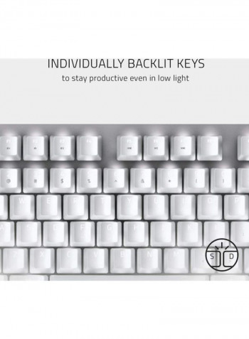 Blackwidow Mechanical Gaming Keyboard Grey/White