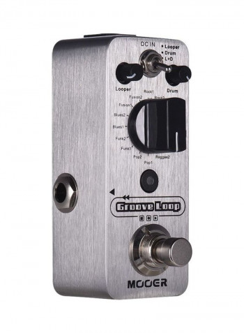 Groove Loop Drum Machine and Looper Pedal