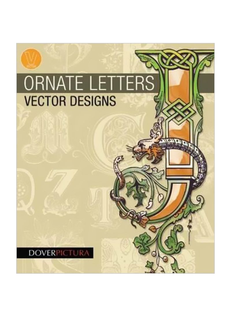Ornate Letters Vector Designs Paperback