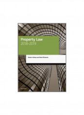 Property Law 2018-2019 Paperback