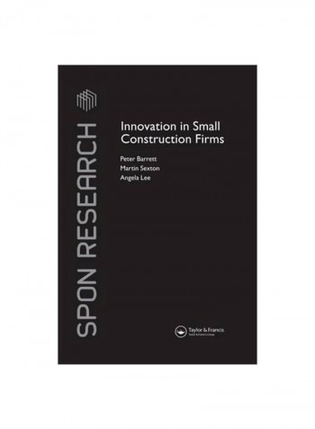 Innovation In Small Construction Firms Paperback