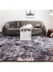 1-Piece Mat Color Block Soft Yoga Bedroom Living Room Home Line Grey S