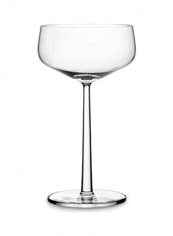 2-Piece Essence Cocktail Glass Set Clear