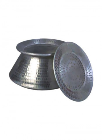 Aluminu Pot Silver 17x22x12inch