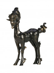 Fairy Deer Peaceful Deer Sculpture Black 3200g reviews Fairy Deer Peaceful Deer Sculpture Black 3200g