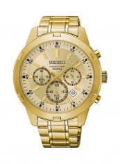 Men's Stainless Steel Chronograph Wrist Watch SKS610P1