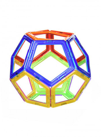 12-Piece Magnetic Building Blocks Educational Tiles Building Kit