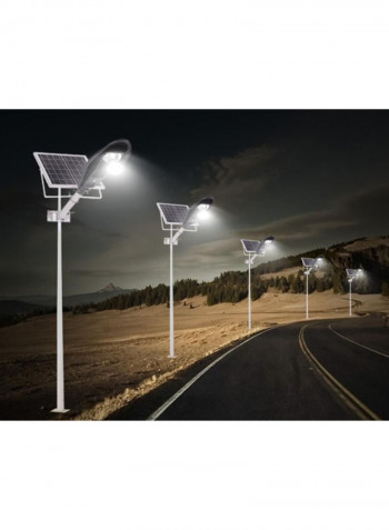 30W Solar Street Light Sensor And Remote Control Lamp White 8x16centimeter