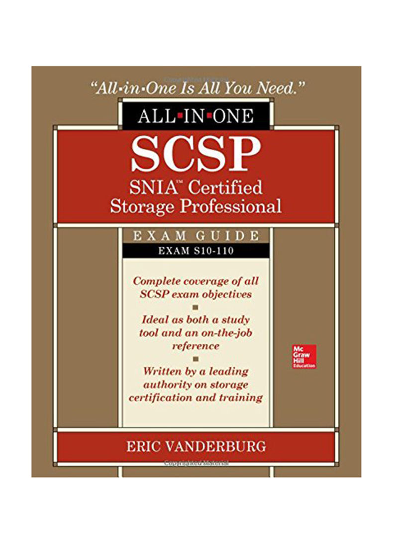 SCSP SNIA Certified Storage Professional All-In-One Exam Guide (Exam S10-110) Hardcover