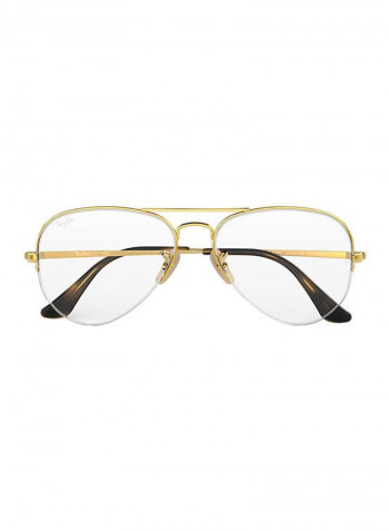 Aviator Eyeglass Frame - Lens Size: 59 mm