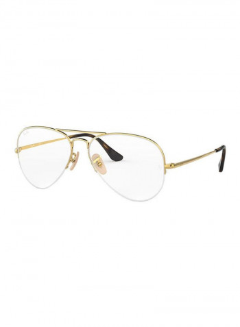 Aviator Eyeglass Frame - Lens Size: 59 mm