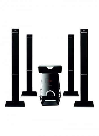 5.1 HT-5105 Multimedia Home Theater System Black