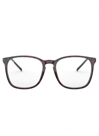 Square Eyeglass Frame - Lens Size: 52 mm