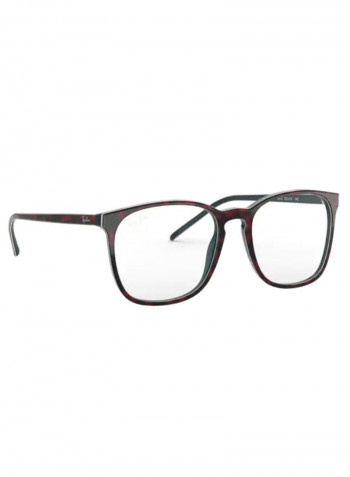 Square Eyeglass Frame - Lens Size: 52 mm