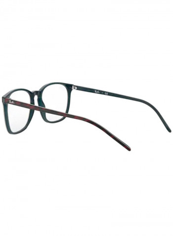 Square Eyeglass Frame - Lens Size: 52 mm
