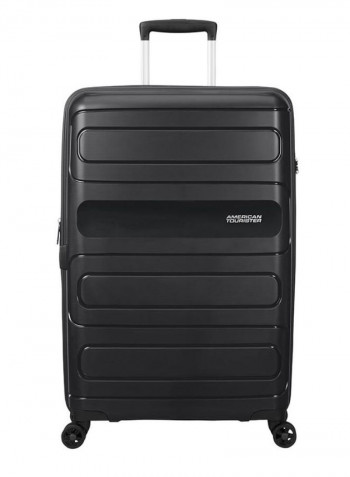 4 Wheels Sunside Hard Side Large Lugage Trolley Bag 81cm Black
