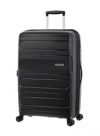 4 Wheels Sunside Hard Side Large Lugage Trolley Bag 81cm Black