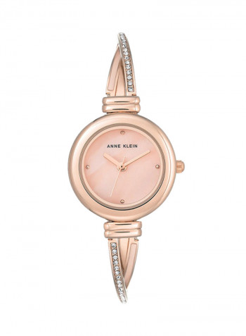 Women's Swarovski Encrusted Analog Watch AK3124PMRG
