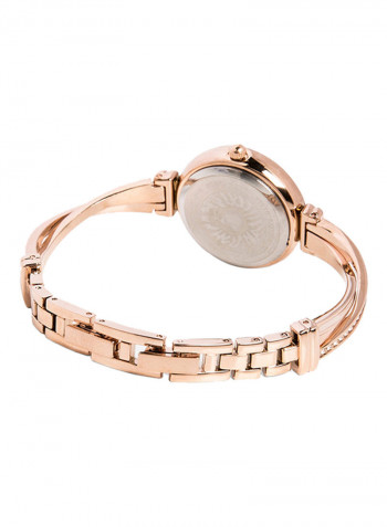 Women's Swarovski Encrusted Analog Watch AK3124PMRG
