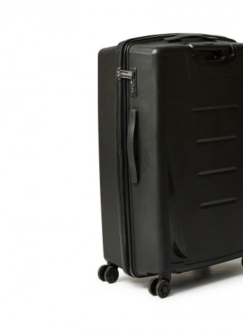3 Piece Hardside Luggage Travel Trolley Bag Set Black
