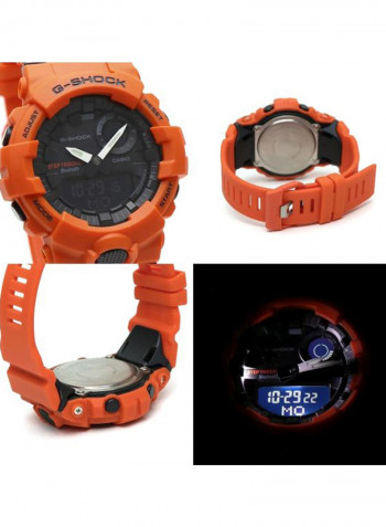 Men's Silicone Analog Wrist Watch GBA-800-4ADR