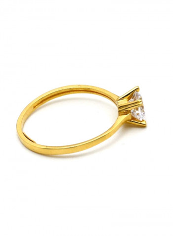 18k Gold Solicitor Stone Ring