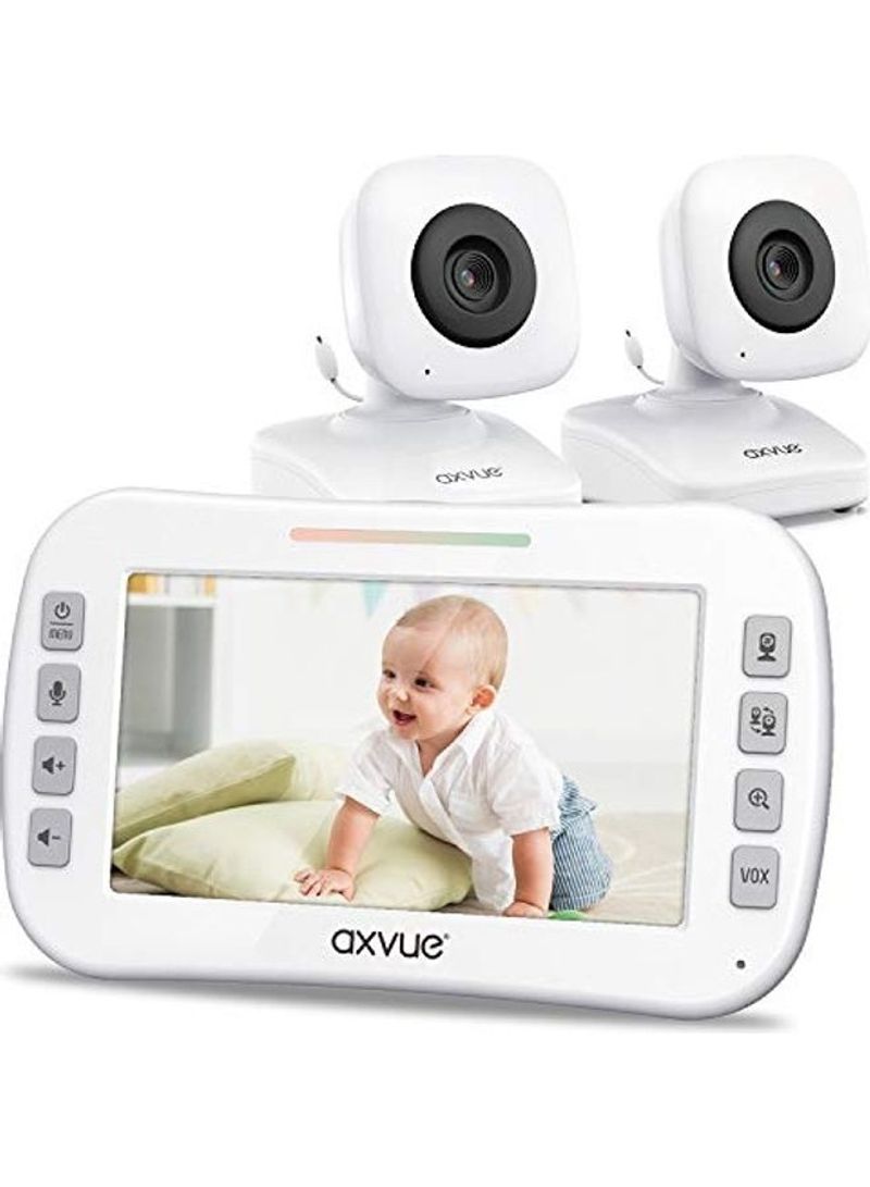 3-Piece Baby Monitor System Set
