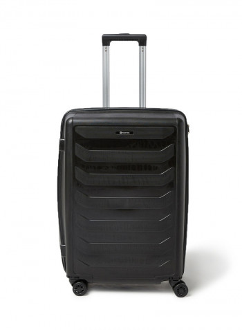 3 Piece Hardside Luggage Travel Trolley Bag Set Black