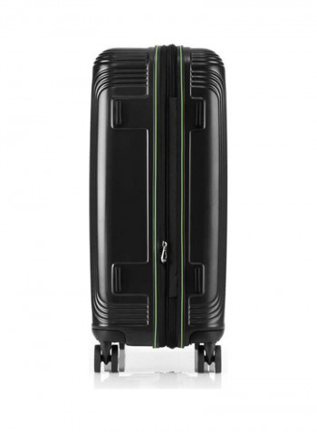 Hypebeast Spinner Luggage Trolley أسود