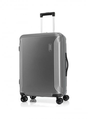 Hypebeast Spinner Luggage Trolley Silver