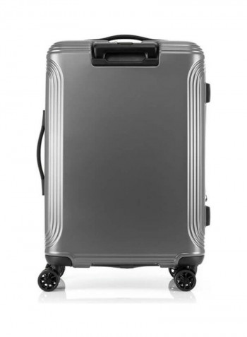 Hypebeast Spinner Luggage Trolley Silver