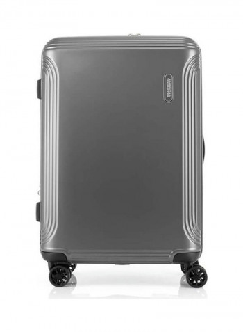 Hypebeast Spinner Luggage Trolley Silver
