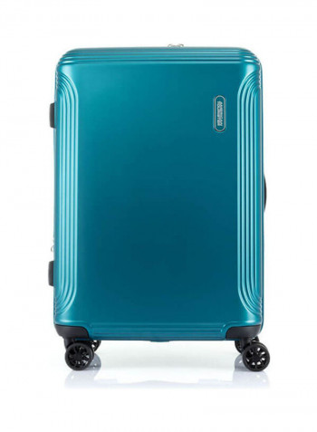 Hypebeast Spinner Luggage Trolley Teal Blue