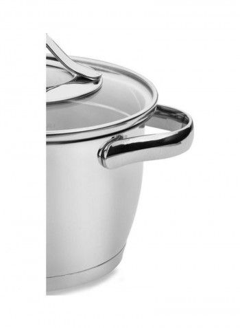 8-Piece Cookware Set silver