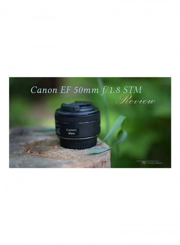 EF 50mm f/1.8 STM Camera Lens Black