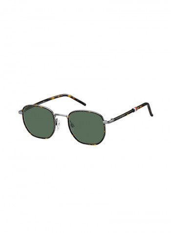 Men's Rectangular Sunglasses - Lens Size: 50 mm