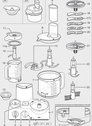 Food Processor 600 W Fx3030 White