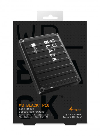 My Passport for playstation External Hard Drive 4TB Black