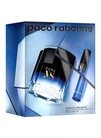 مجموعة EDT بيور إكس إس من قطعتين 110مل