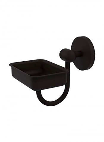 Tango Collection Wall Mounted Soap Dish Brown