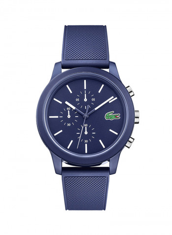 Men's Water Resistant Silicone Chronograph Watch 2010970
