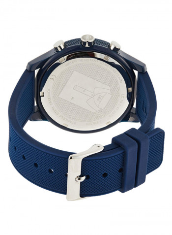 Men's Water Resistant Silicone Chronograph Watch 2010970
