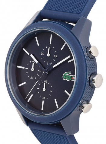 Men's Water Resistant Silicone Chronograph Watch 2010970