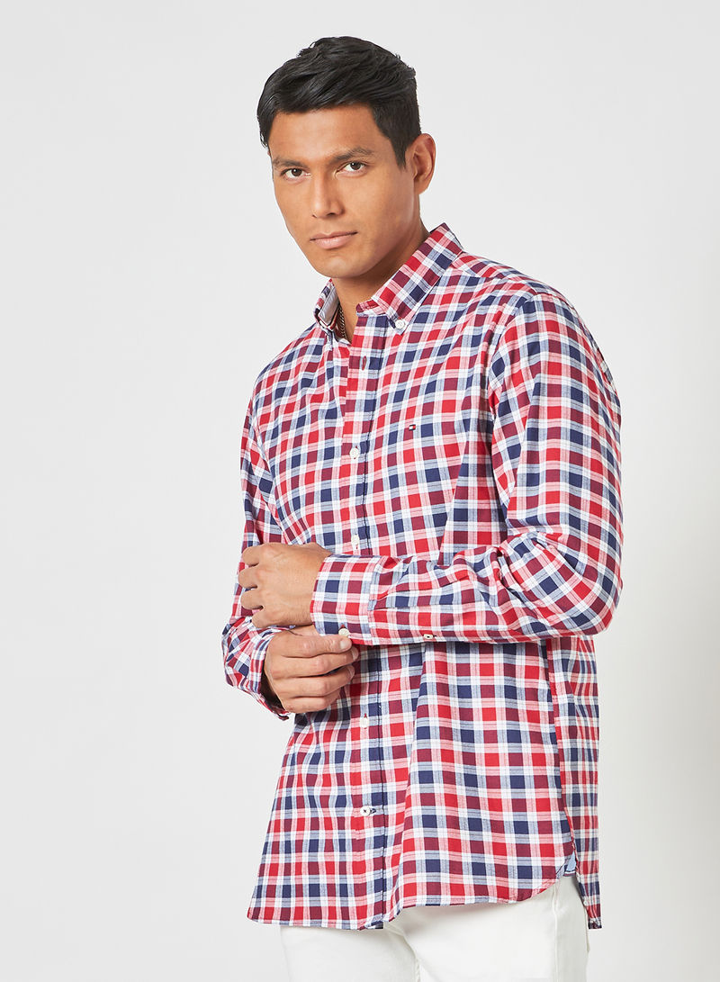 Checkered Oxford Shirt Multicolour