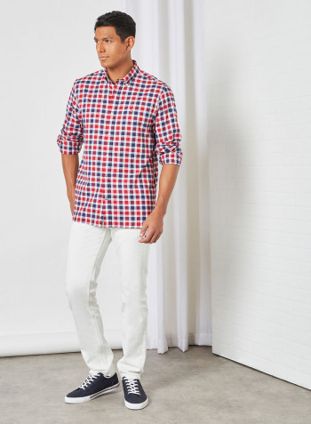 Checkered Oxford Shirt Multicolour