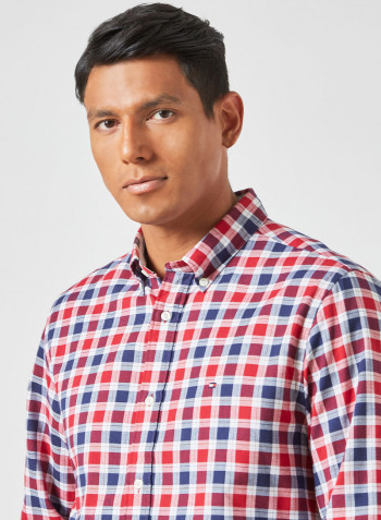 Checkered Oxford Shirt Multicolour