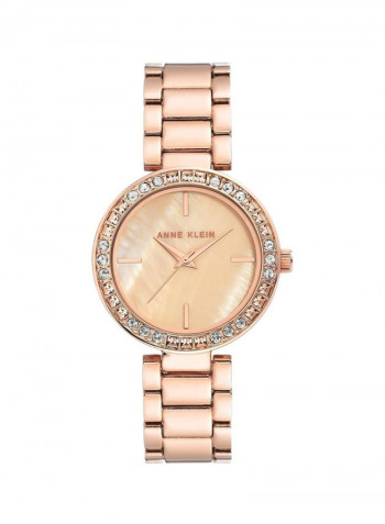 Women's Metal Analog Wrist  Watch Ak3358Pmrg