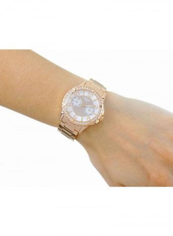 Women's Water Resistant Stainless Steel Analog Watch W0705L3